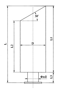 JD-ODP型低壓氧氣放散消聲器