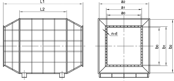 JD-SFX型燒結(jié)機(jī)主軸風(fēng)機(jī)出口消聲器